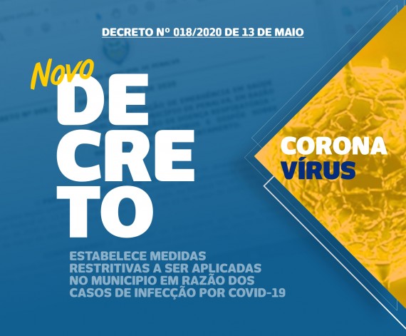 DECRETO Nº 018 DE 13 DE MAIO DE 2020