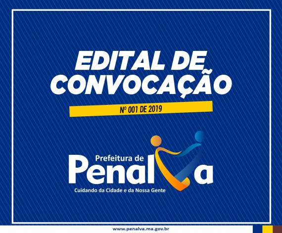 EDITAL DE CONVOCAÇÃO Nº 001/2020 - REFERENTE AO CONCURSO PÚBLICO 001/2017