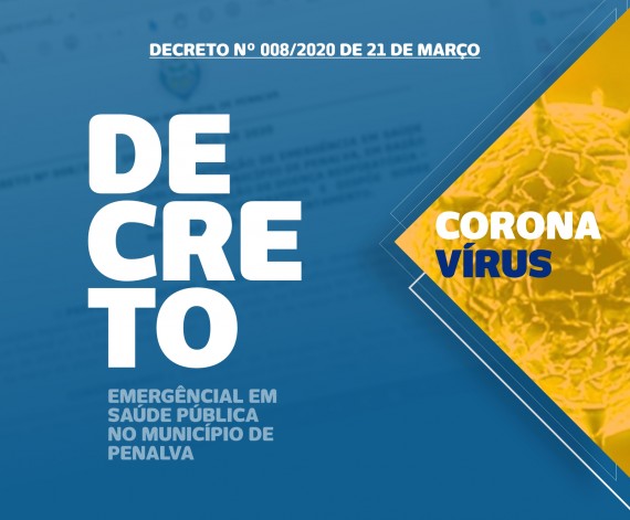 DECRETO Nº 008/2020 DE 21 DE MARÇO DE 2020